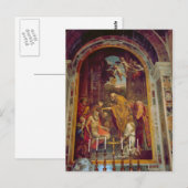 Seitenaltar im Petersdom Postkarte (Vorne/Hinten)