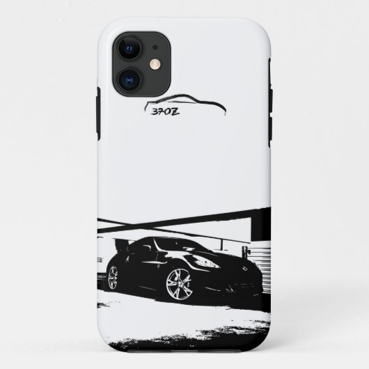 Seitenansicht 370Z Case-Mate iPhone Hülle (Rückseite)