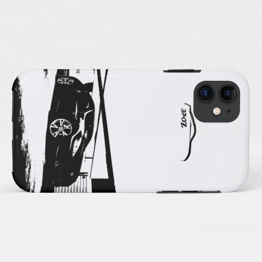 Seitenansicht 370Z Case-Mate iPhone Hülle (Rückseite (Horizontal))