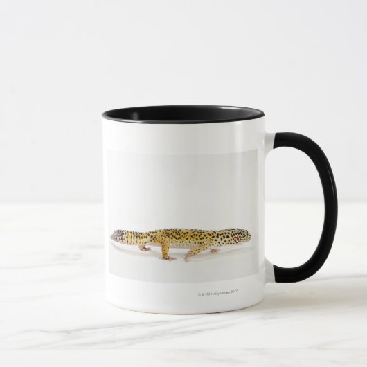 Seitenansicht der Leopard Geckoeidechse Tasse (Rechts)