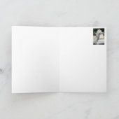 Seitenansicht der waschenden Angel-Karte Karte (Innenseite)