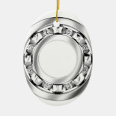 Seitenansicht des Kugellagers Keramik Ornament (Vorne)