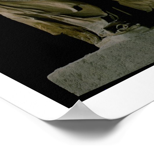 Seitenansicht des Sieges von Samothrace (Parian ma Poster (Ecke)