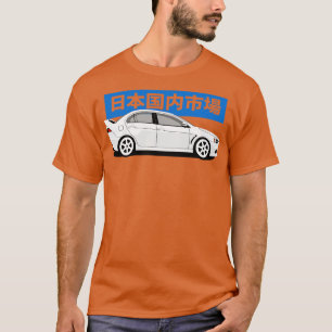Seitenansicht Lancer Evo X T-Shirt