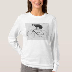 Seitenansicht Normanne-Andersons des Laufens des T-Shirt