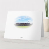 Seitenansicht Pennsylvania-Eisenbahn-GG-1 #4800 Karte (Rückseite)