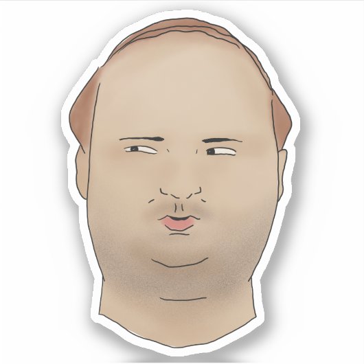 Seitenauge Aufkleber (Vorderseite)