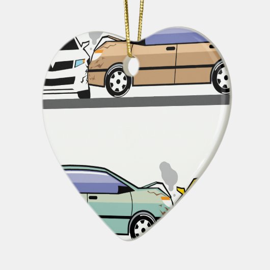 SeitenAutounfall Keramikornament (Links)