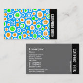 Seitenband - Abstrakt 030413 Visitenkarte (Vorne/Hinten)