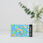 Seitenband - Abstrakt 030413 Visitenkarte (Stehend Vorderseite)