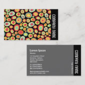 Seitenband - Abstrakt 220213 Visitenkarte (Vorne/Hinten)