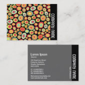 Seitenband - Abstrakt 220213 Visitenkarte (Vorne/Hinten)