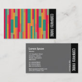 Seitenband - Abstrakt 240113 Visitenkarte (Vorne/Hinten)