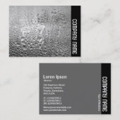 Seitenband - Cooles Wasser Visitenkarte (Vorne/Hinten)