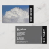 Seitenband - Cumulonimbus Visitenkarte (Vorne/Hinten)