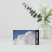 Seitenband - Cumulus Cloud Visitenkarte (Stehend Vorderseite)