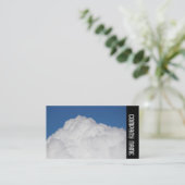 Seitenband - Cumulus Cloud Visitenkarte (Stehend Vorderseite)