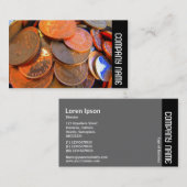Seitenband - Die Farbe des Geldes Visitenkarte (Vorne/Hinten)