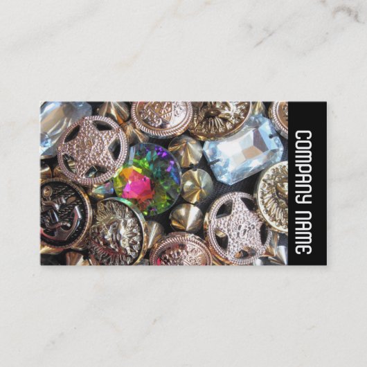 Seitenband - Flea Market Bling Visitenkarte (Vorderseite)