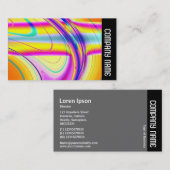 Seitenband - Fraktal Abstrakt 061012f Visitenkarte (Vorne/Hinten)