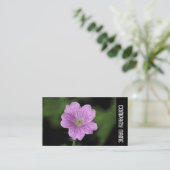 Seitenband - Geranium Endressii Visitenkarte (Stehend Vorderseite)