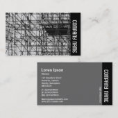 Seitenband - Gerüst Visitenkarte (Vorne/Hinten)