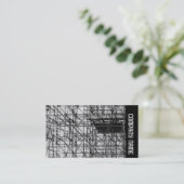 Seitenband - Gerüst Visitenkarte (Stehend Vorderseite)