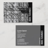 Seitenband - Gerüst Visitenkarte (Vorne/Hinten)