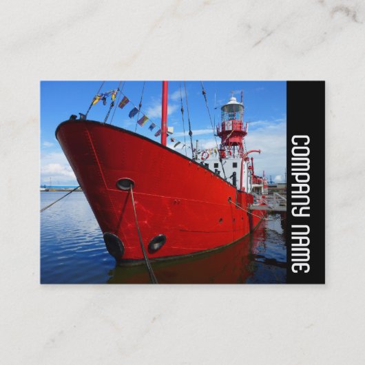 Seitenband - Leichtschiff Visitenkarte (Vorderseite)