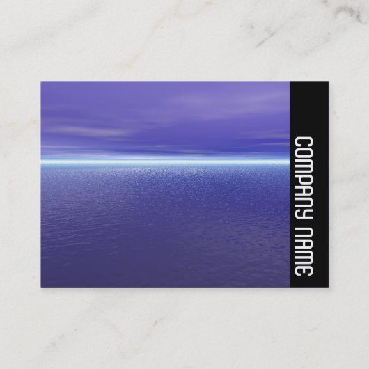 Seitenband - Lila Morgenröte Visitenkarte (Vorderseite)