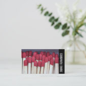 Seitenband - Matches 02 Visitenkarte (Stehend Vorderseite)