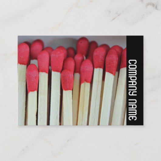 Seitenband - Matches Visitenkarte (Vorderseite)