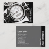 Seitenband - Motorrad-Geschwindigkeitsmesser Visitenkarte (Vorne/Hinten)