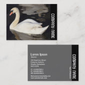 Seitenband - Mute Swan Visitenkarte (Vorne/Hinten)
