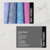 Seitenband - Rollen aus Baumwolle Visitenkarte (Vorne/Hinten)