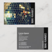 Seitenband - Spiegelball Visitenkarte (Vorne/Hinten)