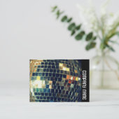 Seitenband - Spiegelball Visitenkarte (Stehend Vorderseite)