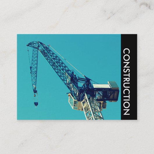 Seitenband - Tower Crane v2 Visitenkarte (Vorderseite)