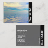 Seitenband - Tropisches Meer Visitenkarte (Vorne/Hinten)