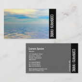 Seitenband - Tropisches Meer Visitenkarte (Vorne/Hinten)