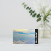 Seitenband - Tropisches Meer Visitenkarte (Stehend Vorderseite)