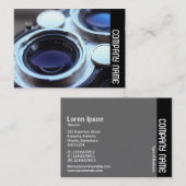 Seitenband - Vintage TLR-Kamera Visitenkarte (Vorne/Hinten)