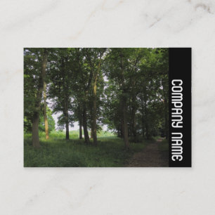 Seitenband - Woods, Bute Park Cardiff Visitenkarte