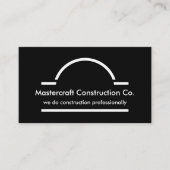 Seitenbau moderne zwei visitenkarte (Vorderseite)