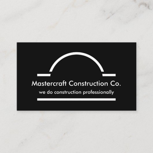 Seitenbau moderne zwei visitenkarte (Vorderseite)