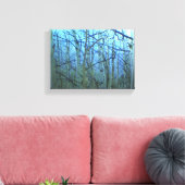 Seitenbaum blaue Hintergrundbeleuchtung Leinwand w (Insitu (Wohnzimmer))