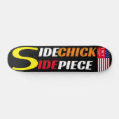 SEITENCHICK SEITENSTÜCK 7 3/4" Skateboard Deck (Horizontal)