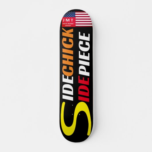 SEITENCHICK SEITENSTÜCK 7 3/4" Skateboard Deck (Vorne)