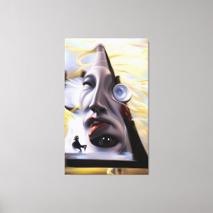 Seiteneffekte der Realität - Ken Gage Art Leinwanddruck