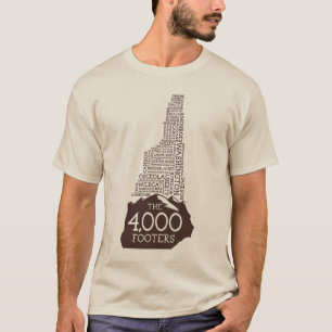 Seitenende-T - Shirt NH 4000 (Brown-Logo)